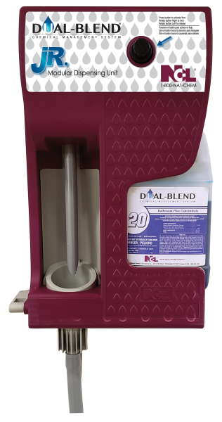 Dual Blend Jr Wall Unit Chemical Dispenser