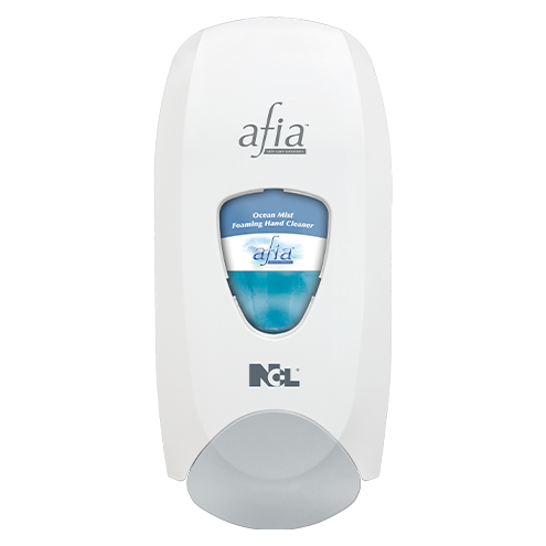AFIA White Manual Dispenser (Soap / Sanitizer)