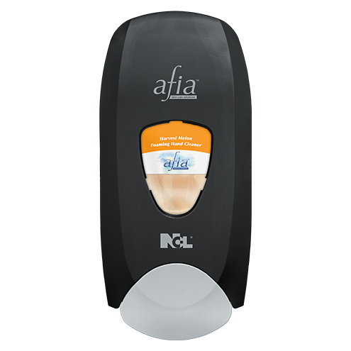 AFIA Black Manual Dispenser (Soap / Sanitizer)