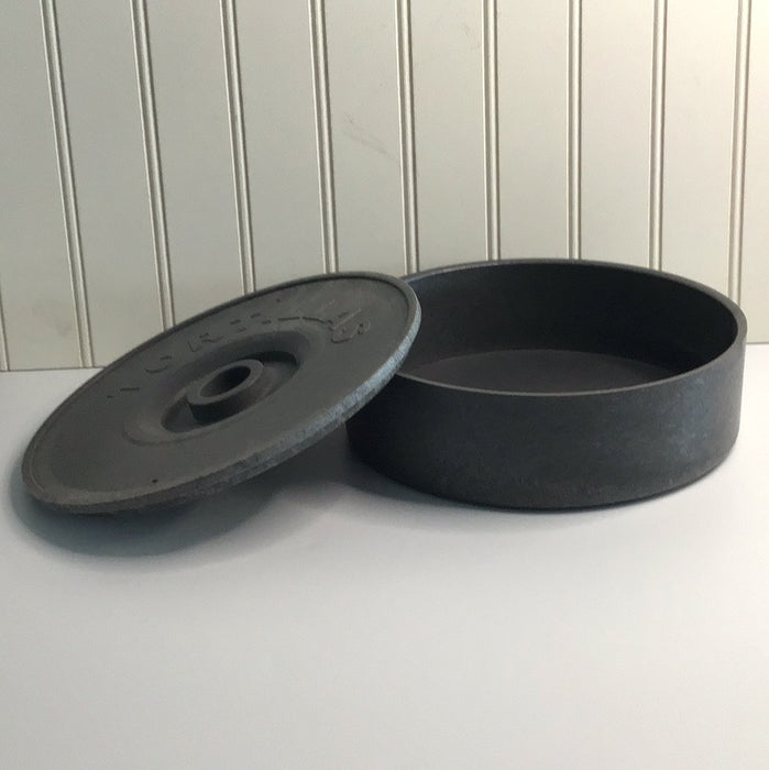 Choice 8 1/2" Gray Tortilla Warmer / Server