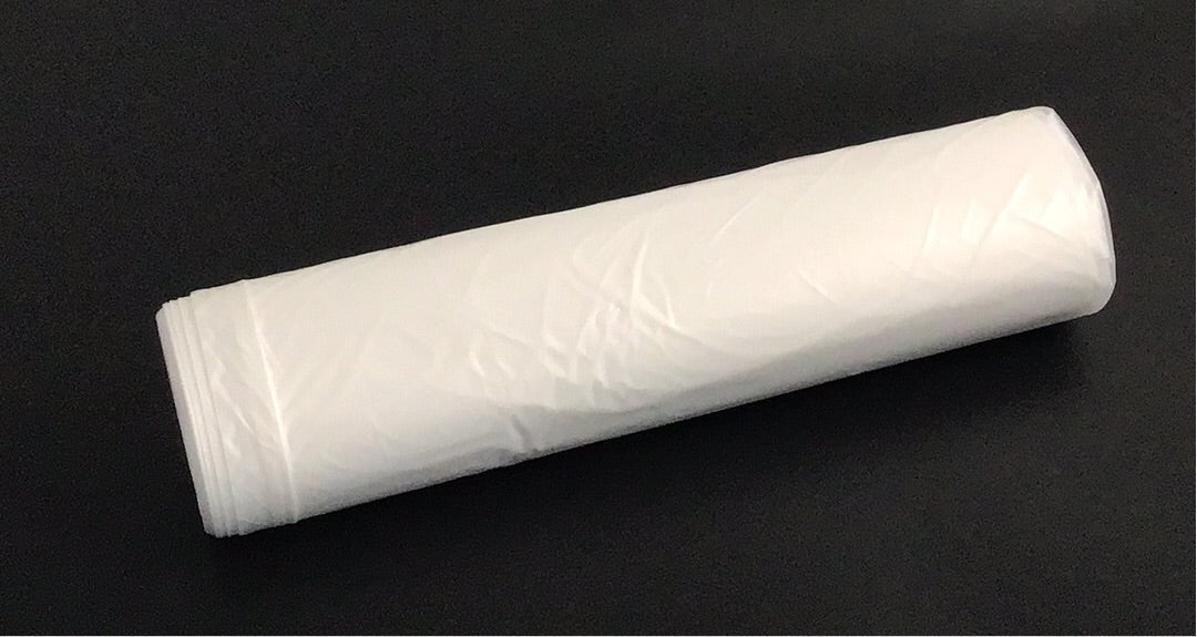 20-30 Gallon 30x36 0.9 Mil Clear Trash Can Liner - 250/Case (sub  5013036m1c)