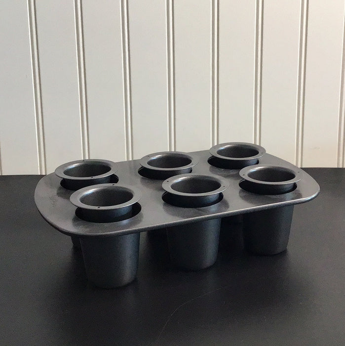 Wilton 2105-5746 6 Compartment Non-Stick Steel Shot Glass Baking Mold