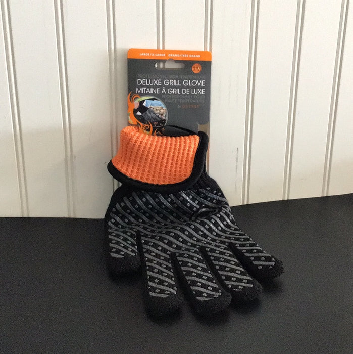 Outset® 76441 Large / Extra Large Black Oven / Grill Glove