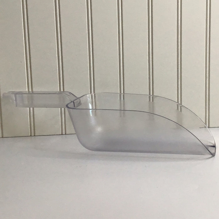 32 oz. Clear Plastic Utility Scoop