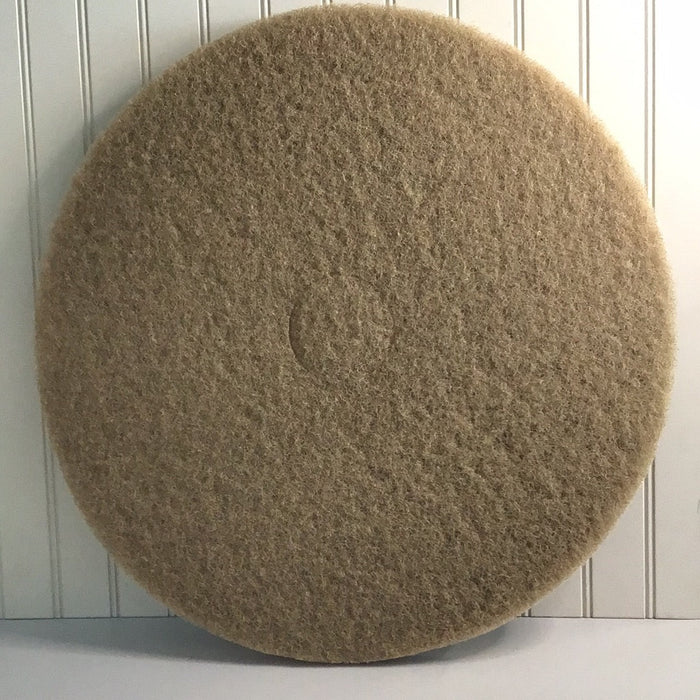 20" Natural Blend Tan Burnish Pads 3M