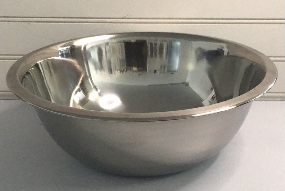 Choice 5 Qt. Standard Weight Stainless Steel Mixing Bowl
