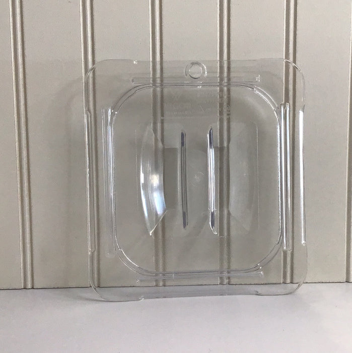 1/6 Size Clear Food Pan Lid with Handle