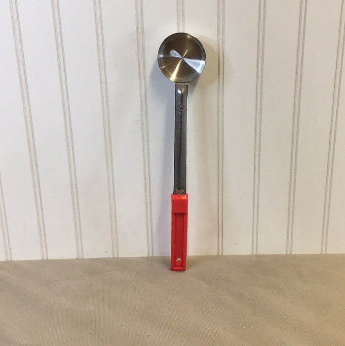 Choice 2 oz. Red Solid Portion Spoon