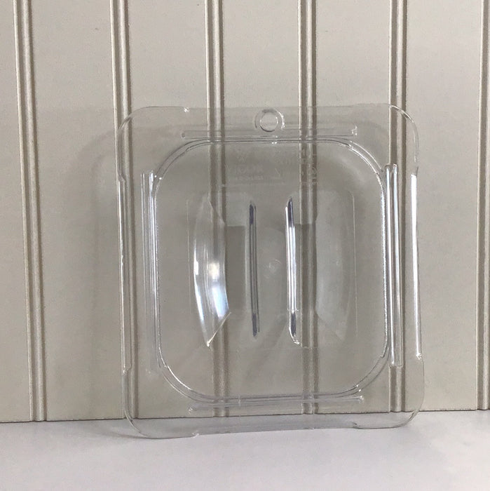 1/6 Size Clear Food Pan Lid with Handle