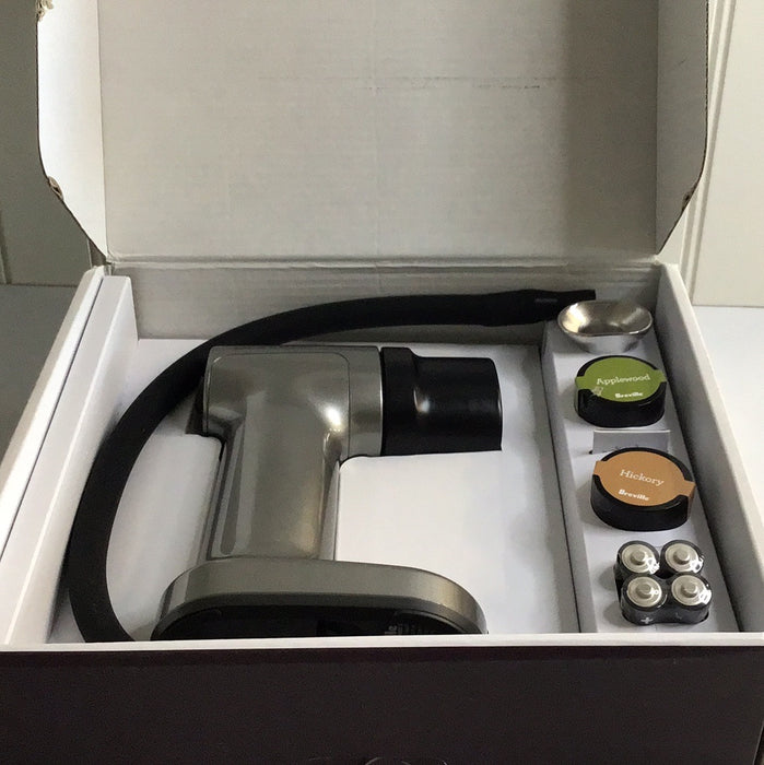 Breville BSM600SIL Smoking Gun® Handheld Food Smoker w/ Wood Chips