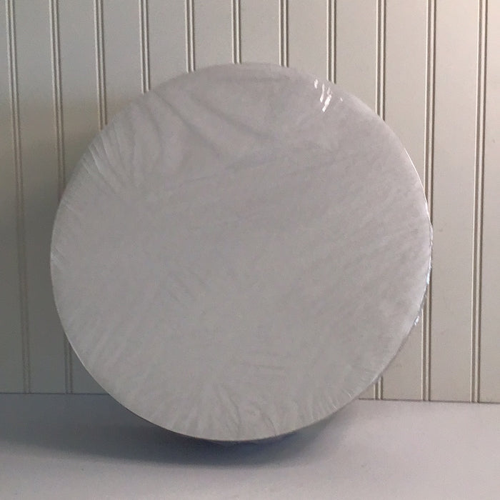 16" White Corrugated Pizza Circle