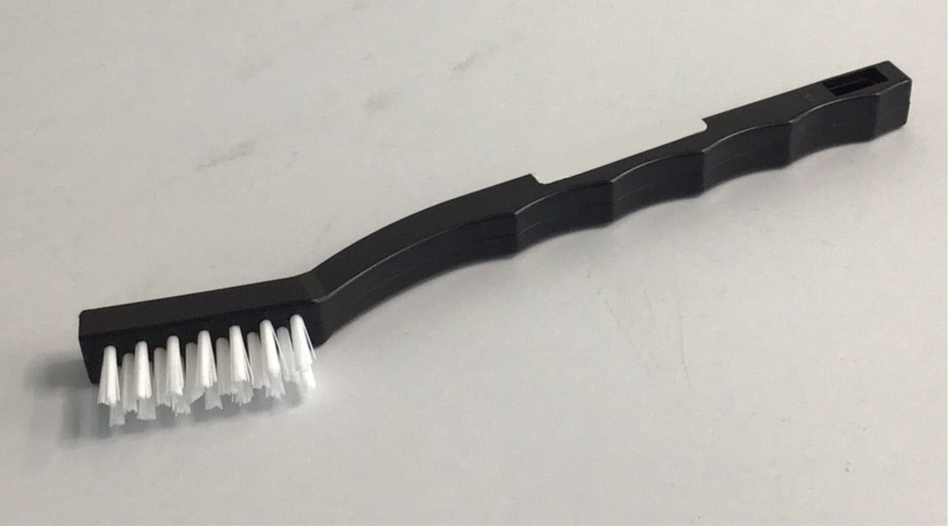 Carlisle 4067400 Flo Pac 7" Nylon Utility Brush with Polypropylene Handle- toothbrush