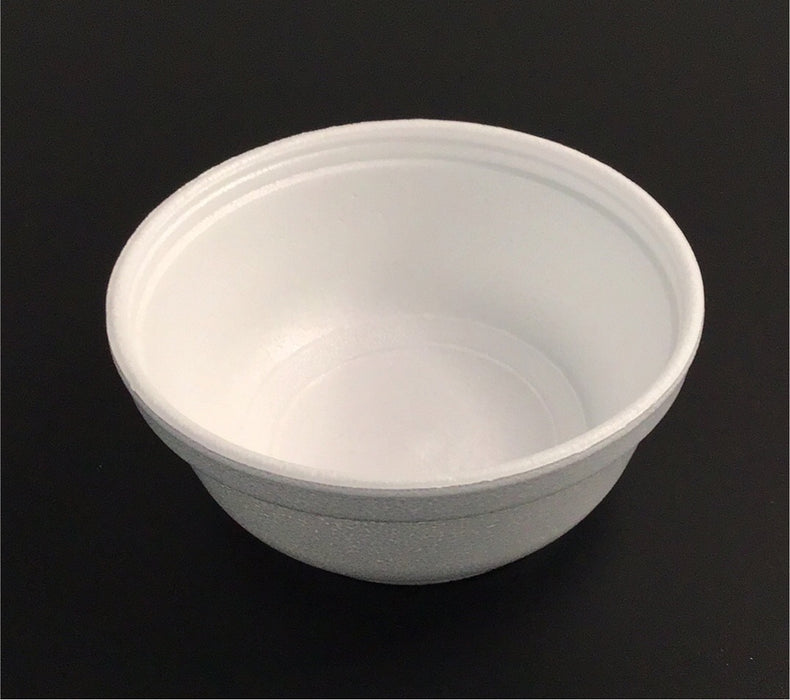 Dart 8B20 8 oz. Insulated White Foam Container - 1000/Case