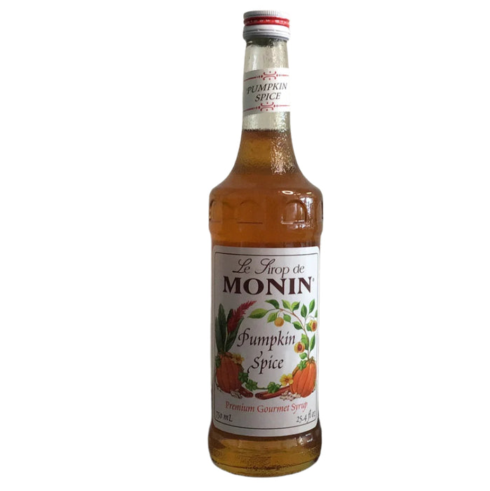 Monin 750 mL Premium Pumpkin Spice Flavoring Syrup
