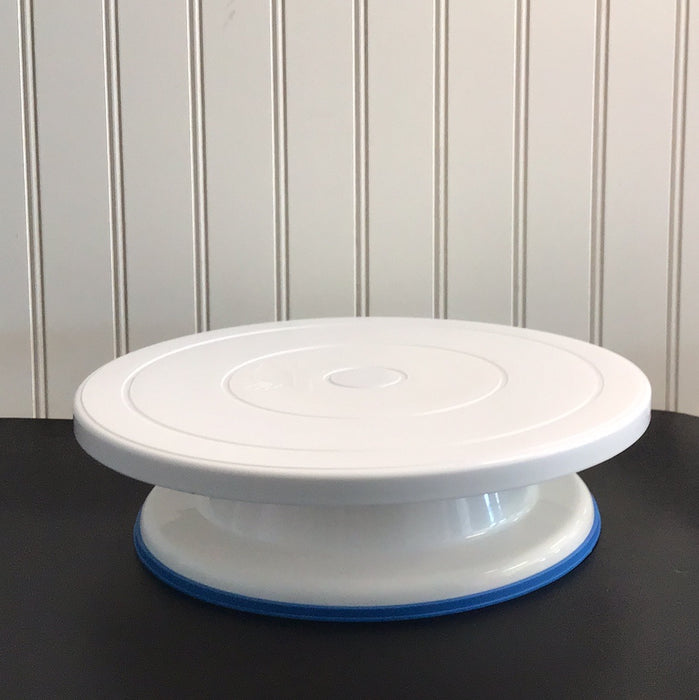 Ateco 608 11" Revolving Plastic Cake Stand with Non-Slip Base